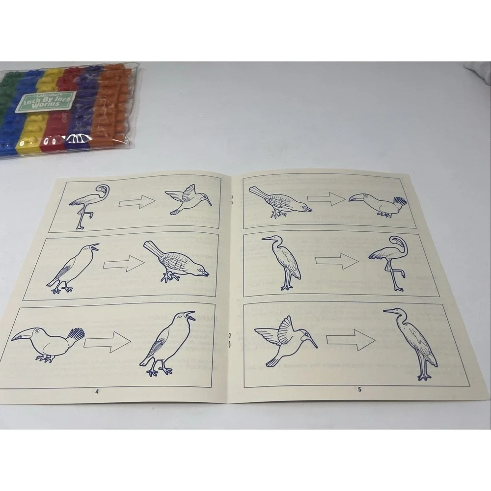 Vintage Lakeshore Inch by Inch Activity Kit LA219 NEW Complete Leo Lionni Worms